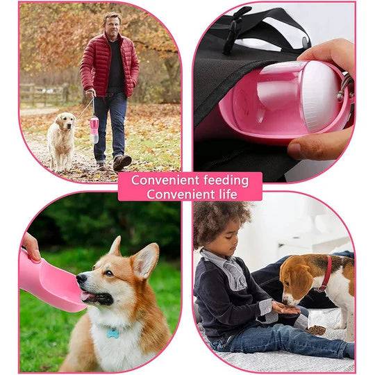 Portable Dog Water Bottle Feeder - 60% OFF Today Only - Classy Pet Life